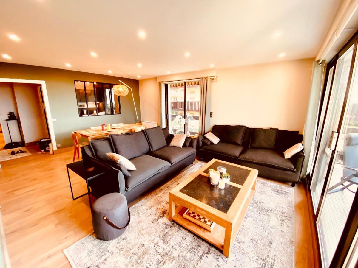 Magnifique Appart Standing Face Mer Centre A Pied Appartement Deauville Buitenkant foto